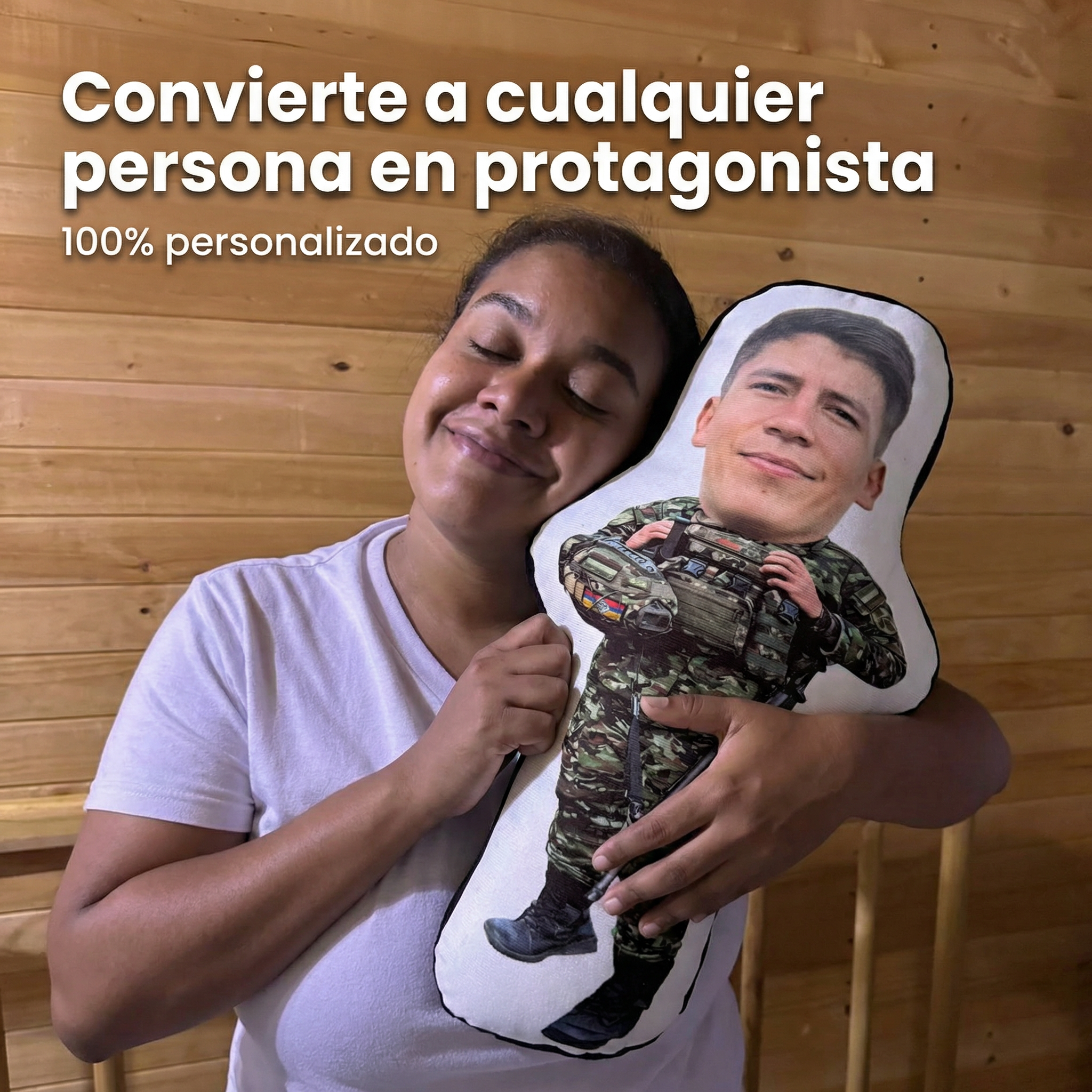 Cojín Protagonista™-Personalizado
